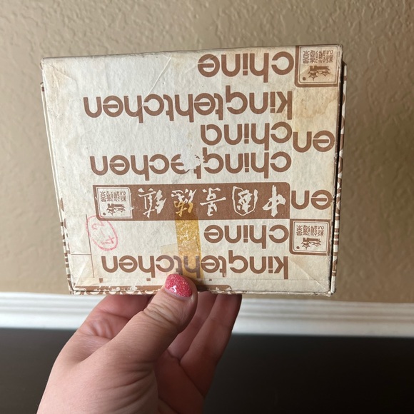 Vintage Chinese/hong kong Ceramic Chopstick Rests, Fruit, Persimmon, Plum, Apple - Picture 7 of 11